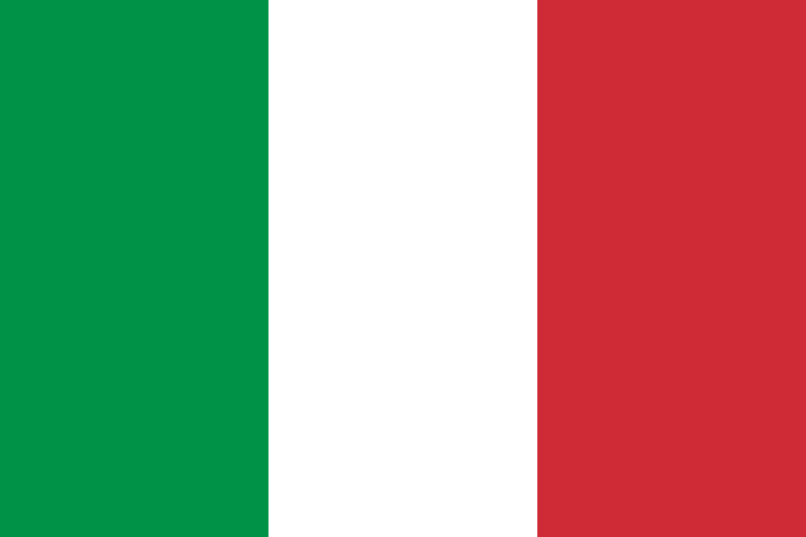 Italy flag - Italian language